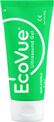 EcoVue Ultrasound Gel 284 60g Non-Sterile Flip-Top Tube